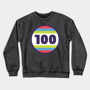 100 Mile Trail and Ultra Running Circle Crewneck Sweatshirt